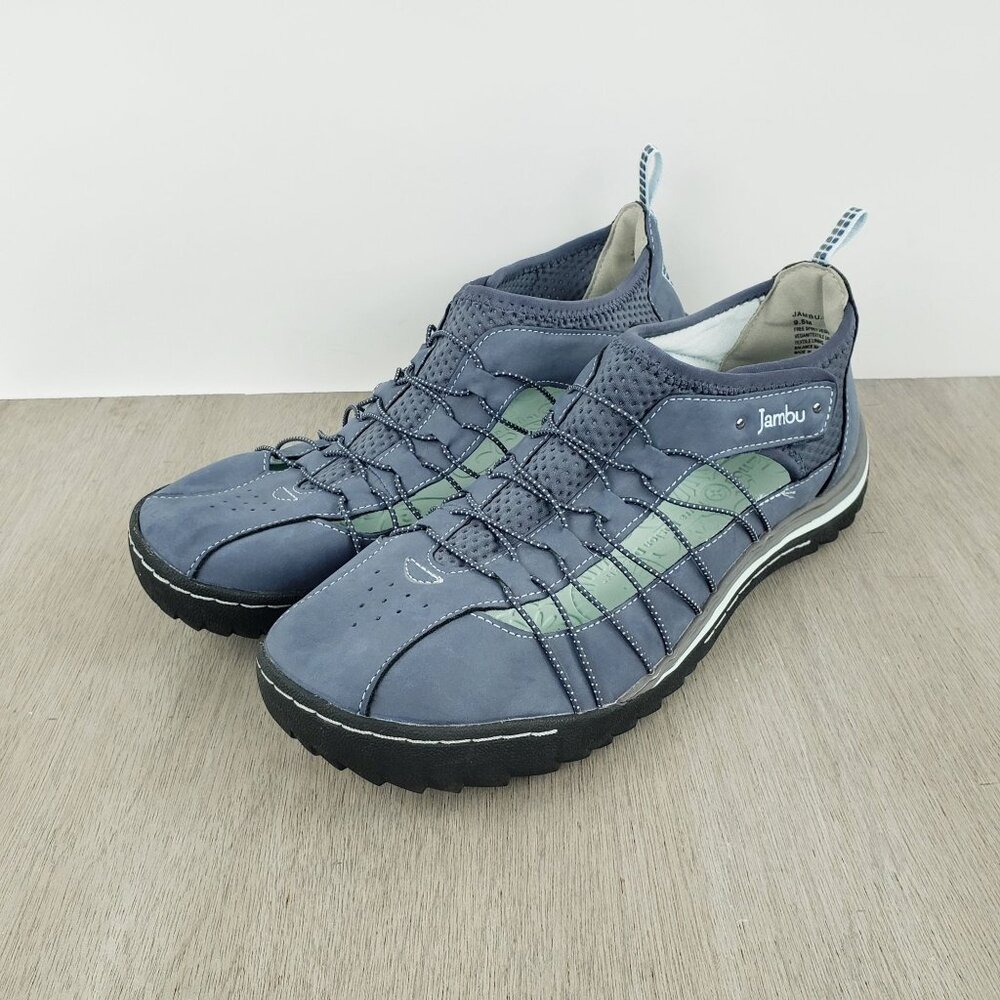 Jambu Shoes Women Size 9.5M Blue Water Ready All Terra Design Free Spirit Mesh